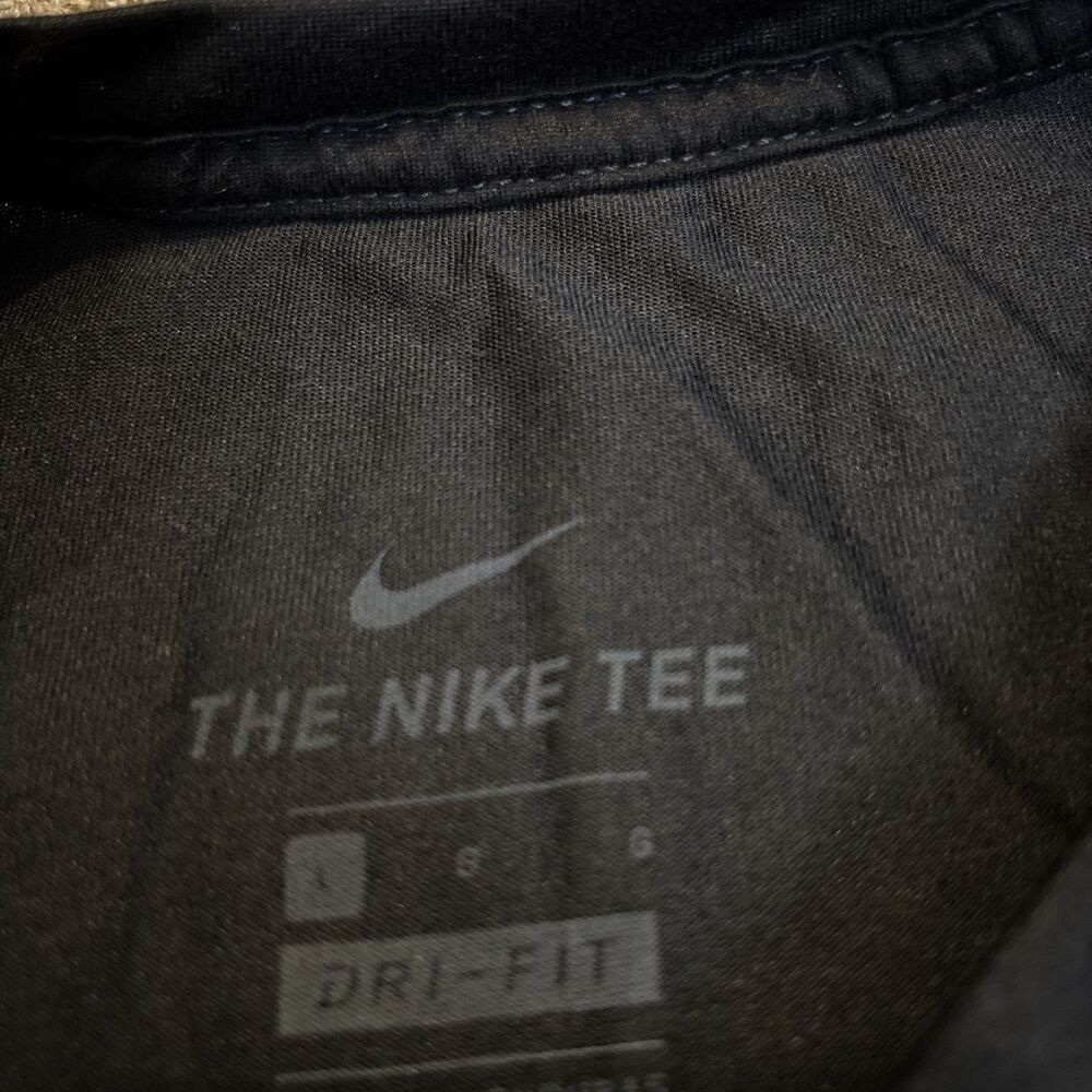 New Army Black Knights Shirt Mens L Black Nike Dri Fit Performance West Point - Picture 6 of 9